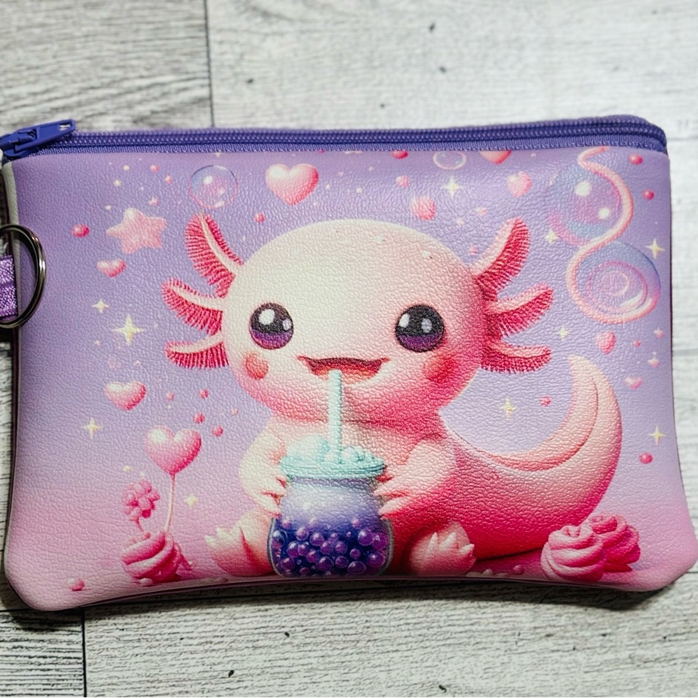 Axolotl Wristlet
